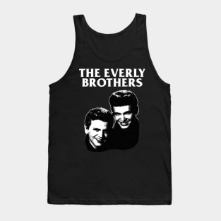 The Everly Brothers - Engraving Style Tank Top